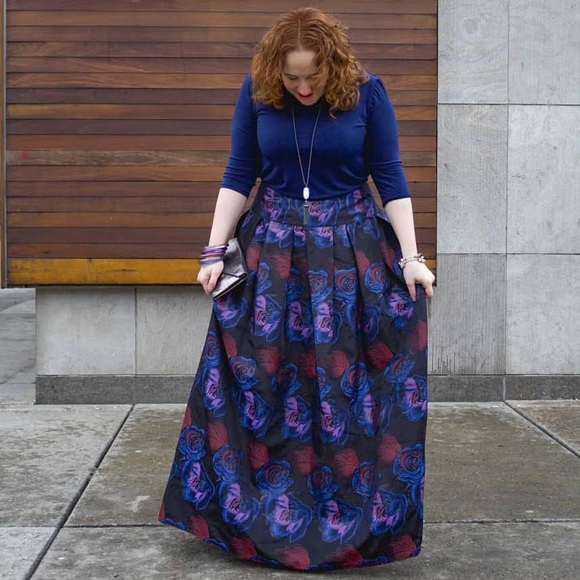 NWT Sachin + Babi Noir Hannabi Skirt in Imperial Floral size 8 - Picture 2 of 8